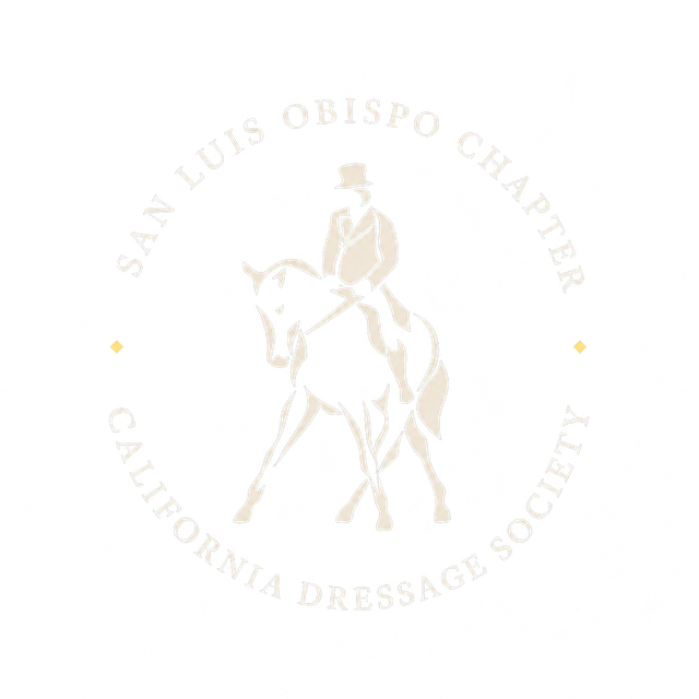 Seal of the San Luis Obispo Chapter of the California Dressage Society